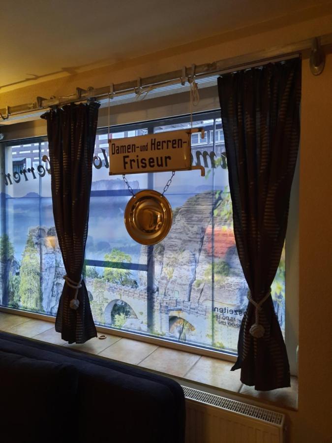 Апартаменты Urlaub Im Friseursalon Зебниц Экстерьер фото
