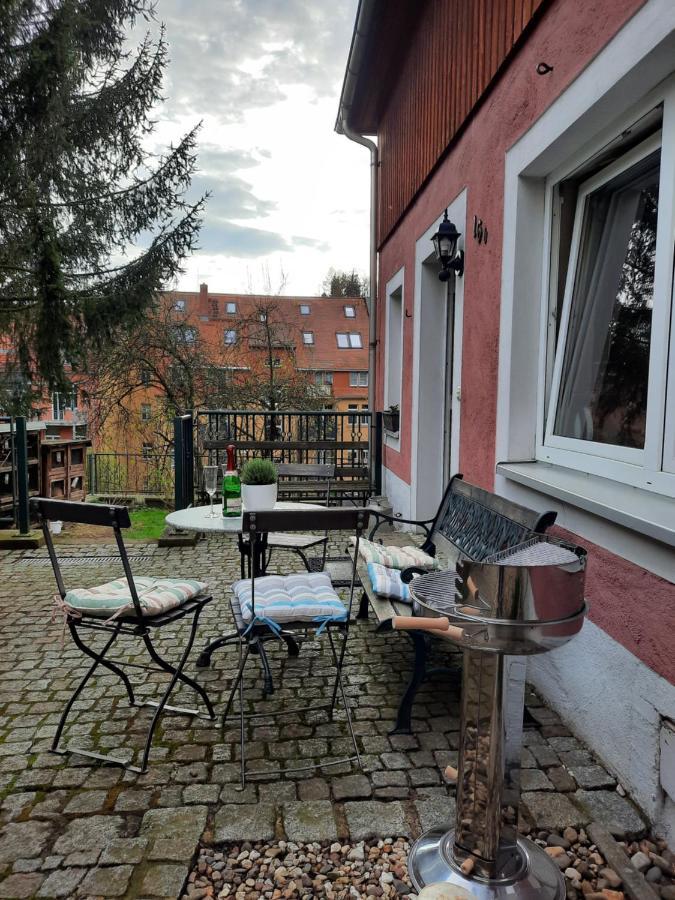 Апартаменты Urlaub Im Friseursalon Зебниц Экстерьер фото